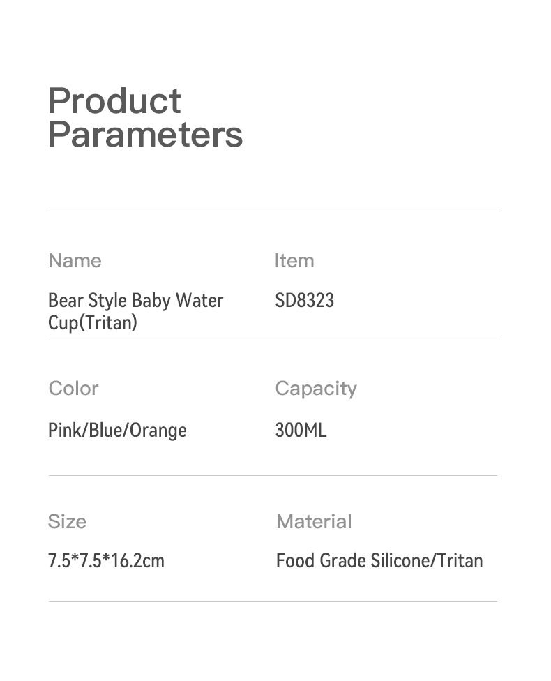 Bear Water Cup (12) Медленка водяной чашка (12)