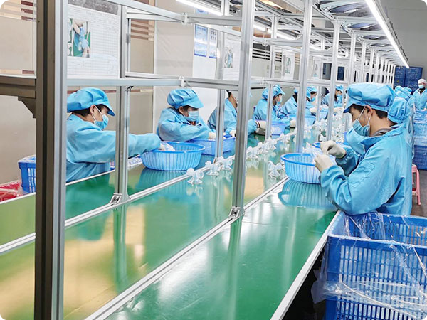 Процесс производства ногтей -ногтей для младенцев