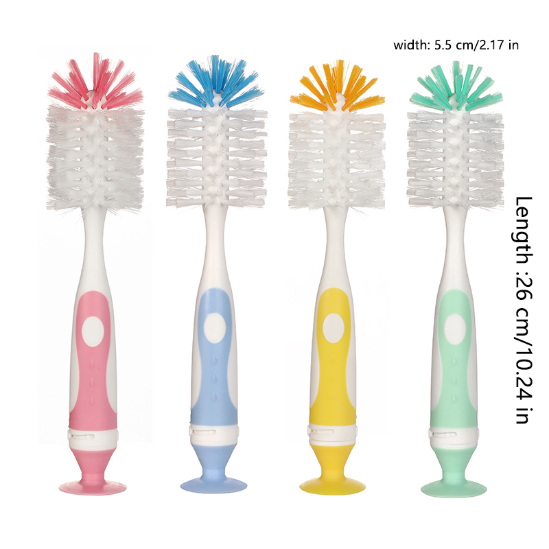 2 из 1 1-го ребенка нейлон детская бутылка чашка для очистки щетки всасывающая стенда тип кормля