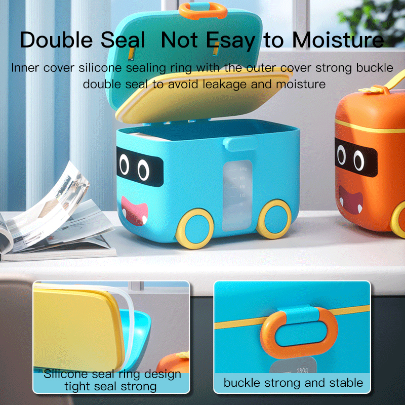 Утечка силиконового хранения детского питания и корзины для игрушек