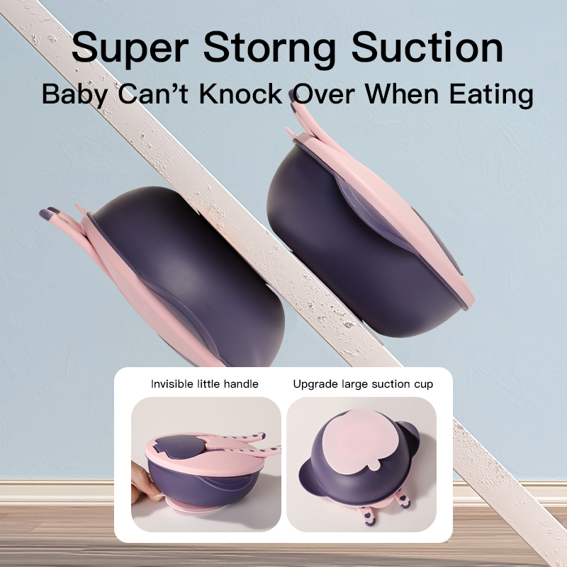 Двойная слоя деленная чаша для детского питания - предотвратить смешивание вкуса - БПБ.