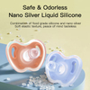 Мягкий натуральный силиконовый соски - день и ночь успокаивающий комфорт