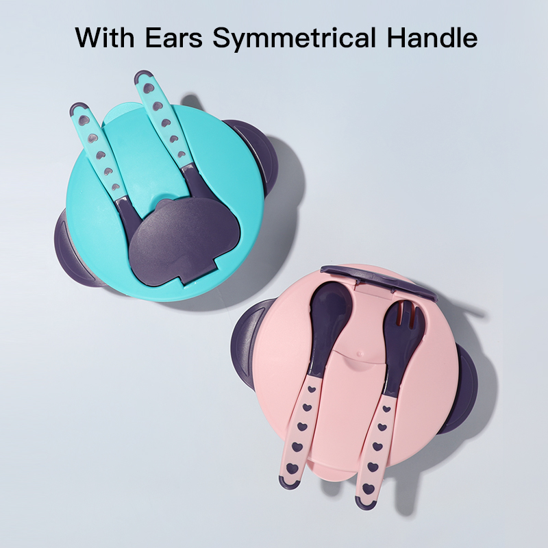 Двойная слоя деленная чаша для детского питания - предотвратить смешивание вкуса - БПБ.