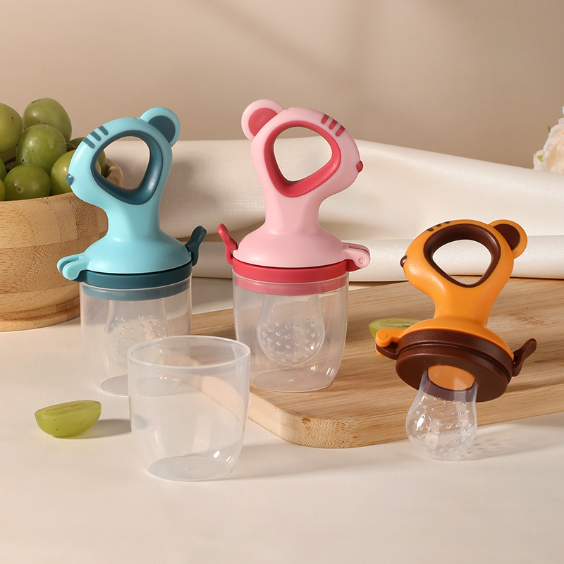 Безопасный шелковистый детский кормление фруктов с анти-задыхающейся сеткой