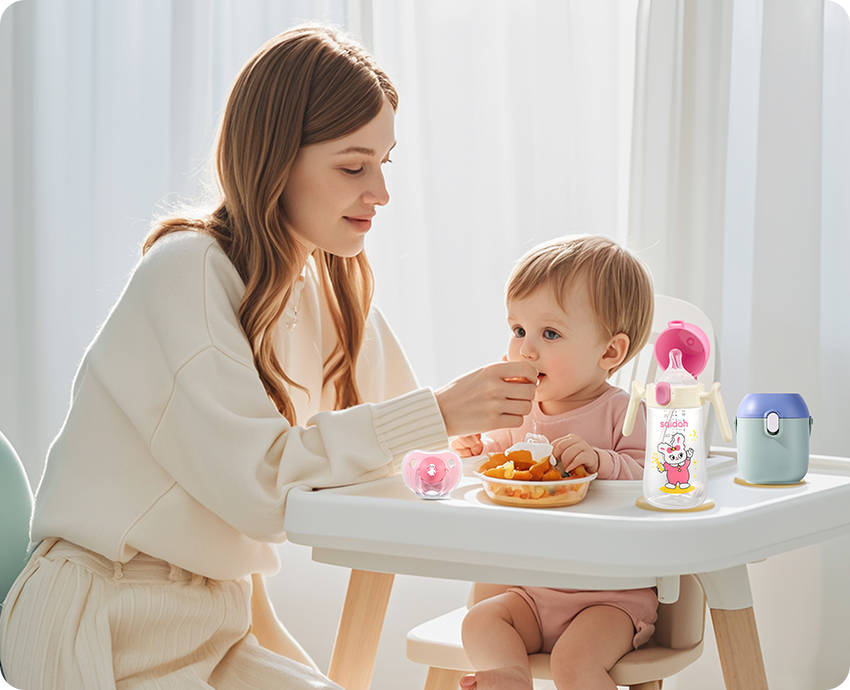 SAIDAH Детская бутылка с эргономичным антиколонным дизайном