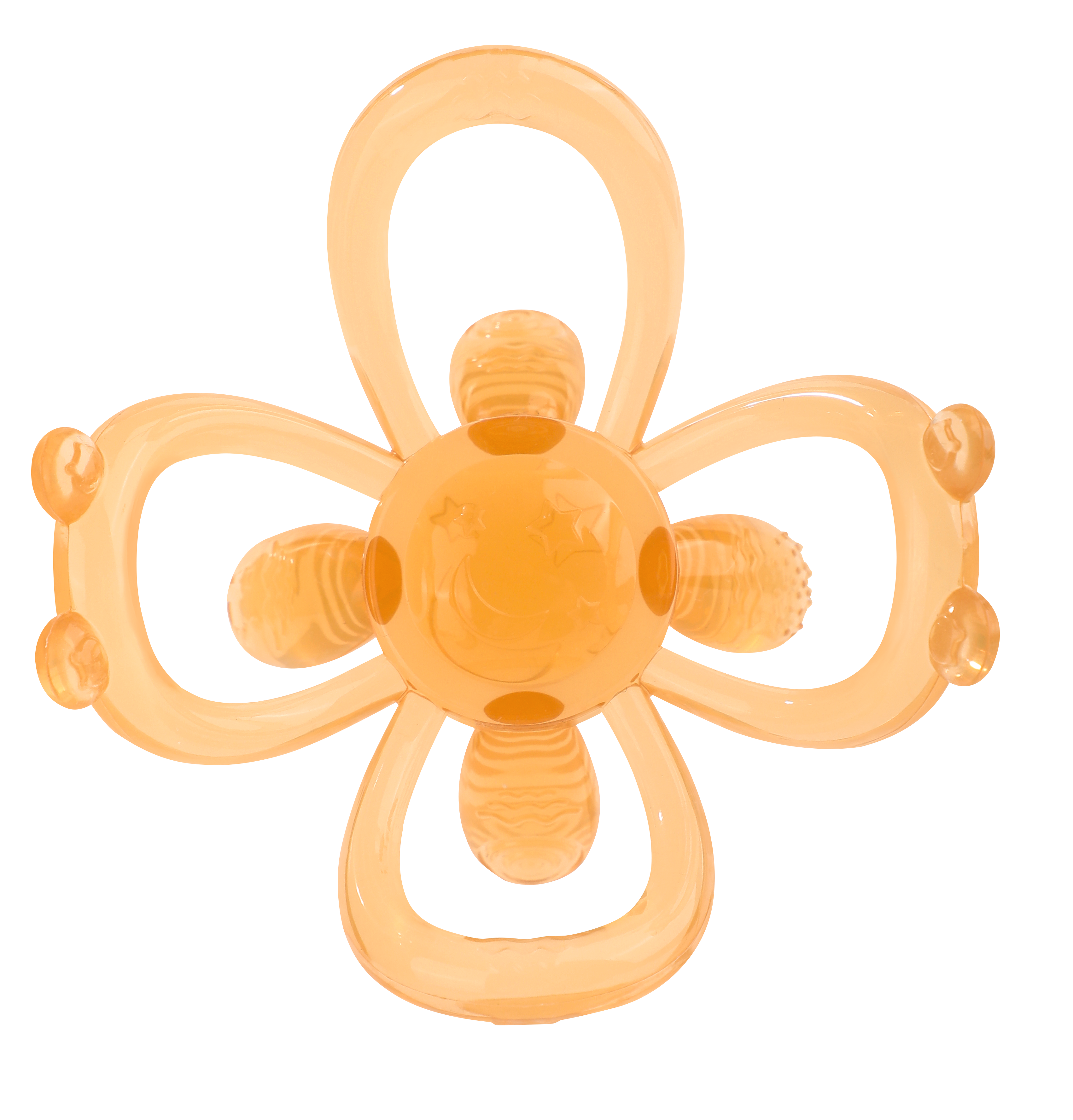 Натуральный нежный мяч для прорезывания зубов - сенсорная игрушка для рельефа для младенцев