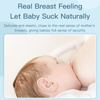 Нежный натуральный новорожденный ортодонтический соски - мягкий дизайн