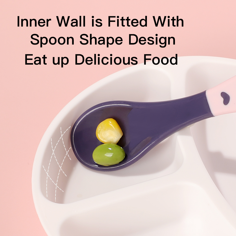 Двойная слоя деленная чаша для детского питания - предотвратить смешивание вкуса - БПБ.