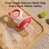 Безопасный шелковистый детский кормление фруктов с анти-задыхающейся сеткой
