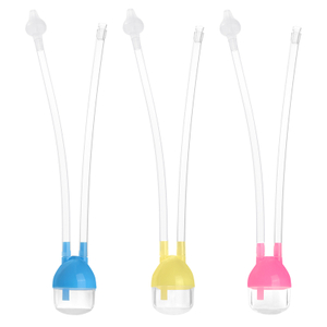 Нежный гигиенический антирефлюксный детский носовой аспиратор с силиконом