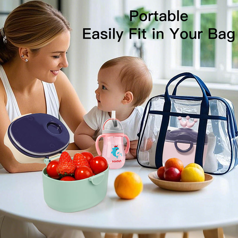 SAIDAH SD3136 Контейнер с портативным молоком в форме короны картонной короны