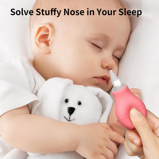 Постоянный мягкий силиконовый носовой аспиратор