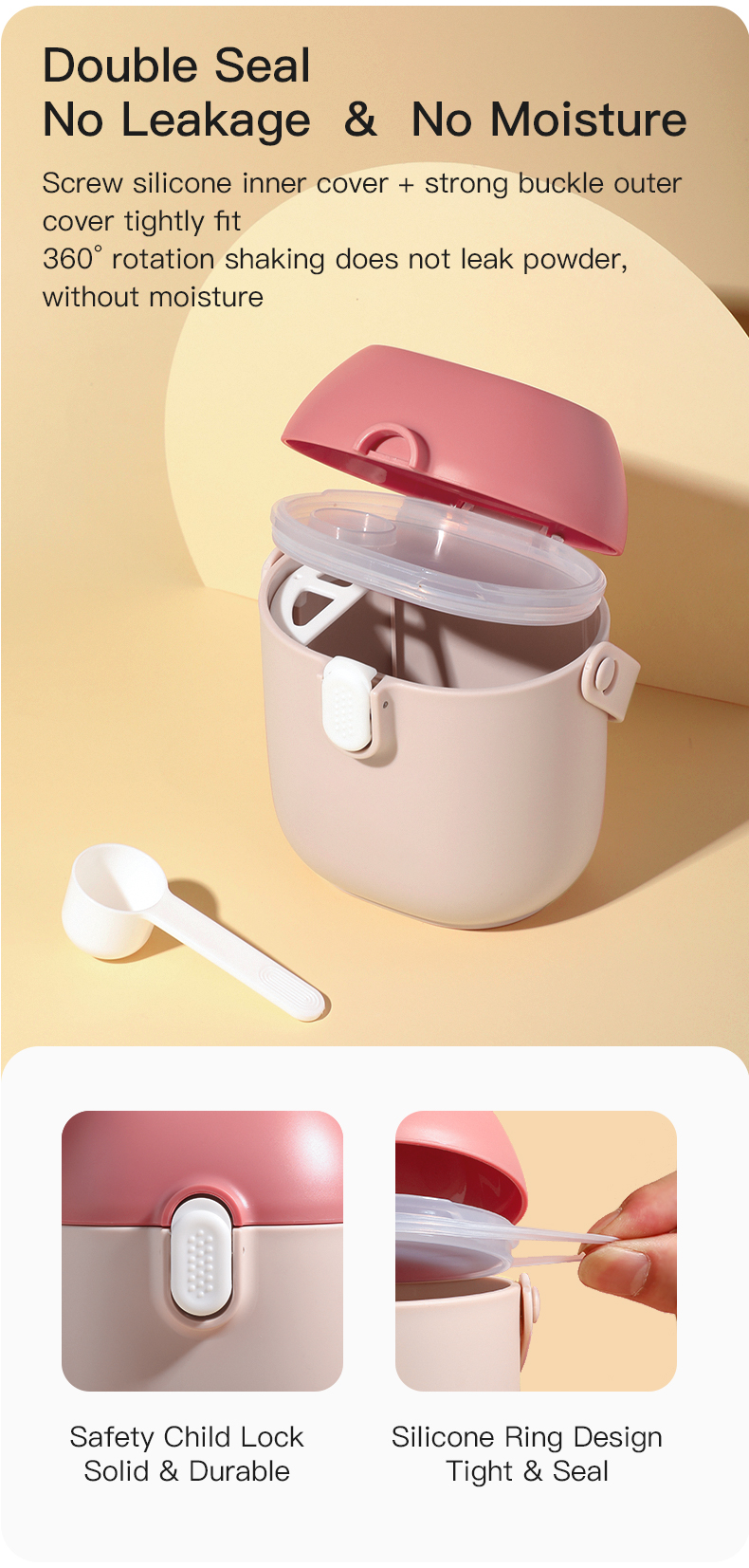 Контейнер для порошка молока