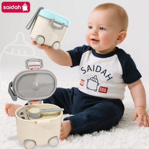 400 мл SAIDAH sd8128 -колеса типа Портативный контейнер для молока с большим объемом с ручкой с ручкой