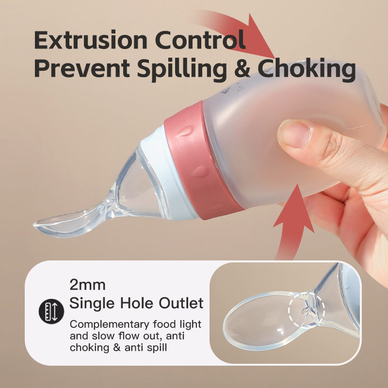 3 унции/100 мл жидкой силиконовой рисовой пасты с ложкой дозировки