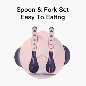 Двойная слоя деленная чаша для детского питания - предотвратить смешивание вкуса - БПБ.