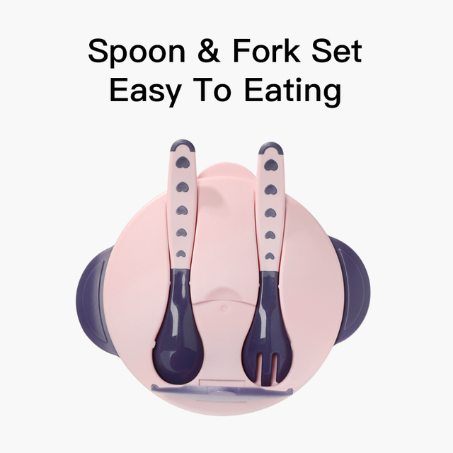 Двойная слоя деленная чаша для детского питания - предотвратить смешивание вкуса - БПБ.