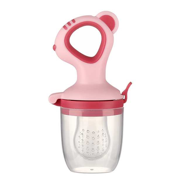 Безопасный шелковистый детский кормление фруктов с анти-задыхающейся сеткой