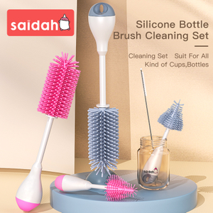 3-в-1 силиконовые кисти для кормления молока 