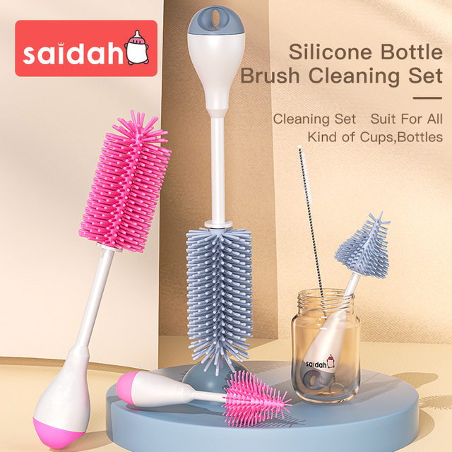 3-в-1 силиконовые кисти для кормления молока 