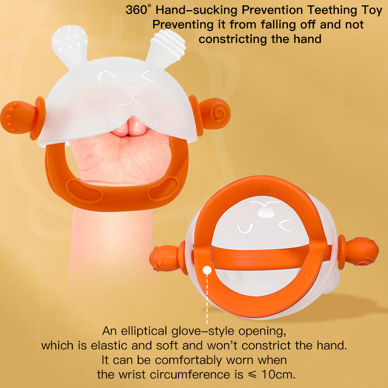 Симпатичный силиконовый кролика для детей